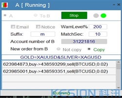 雙帳戶對沖交易工具